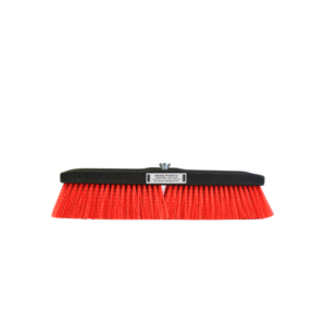 18" Bruske Floor Brush with MEDIUM BLEND OF SOFT RED BRISTLES