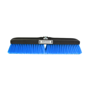 Bruske # 4016 100% Blue Brulon bristles (semi-course): 2 ½” trim with 18” X 2-5/8” X 1-3/8” polypropylene block