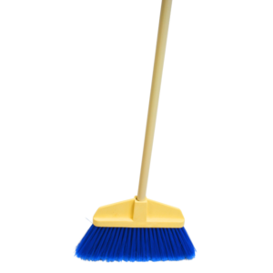 MEDIUM BLUE FLAGGED BRISTLE BRUSKE POLY CAP BROOM™ product #5606