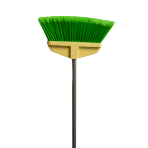 FINE GREEN FLAGGED BRISTLE BRUSKE POLY CAP BROOM™ #5624