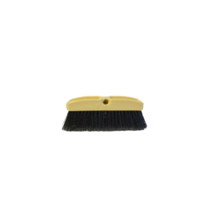 4118 2 1/2" Trim 100% Black Brulon Bristles w/10" Poly Block