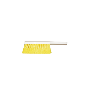 Bruske Counter Brush 4318-yellow.  Extra soft duster with 3-1/4" trim and plastic block.