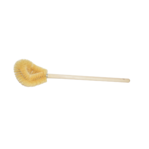 19 1/2" Sanitary Bowl Brush with Natural Tampico Bristles.